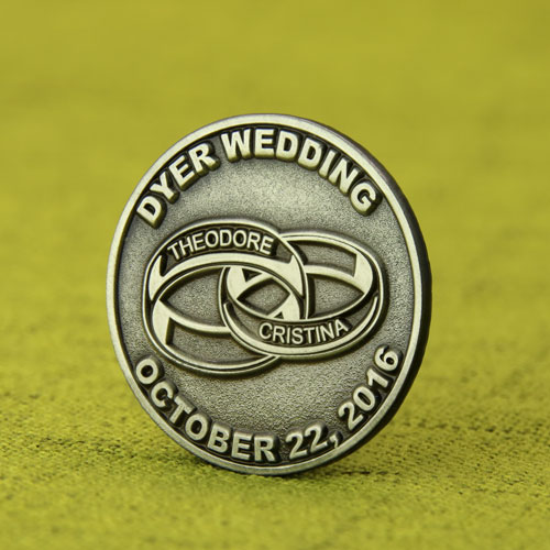 Wedding Commemoration Custom Lapel Pins