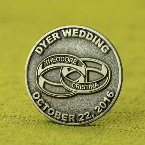 Wedding Commemoration Custom Lapel Pins