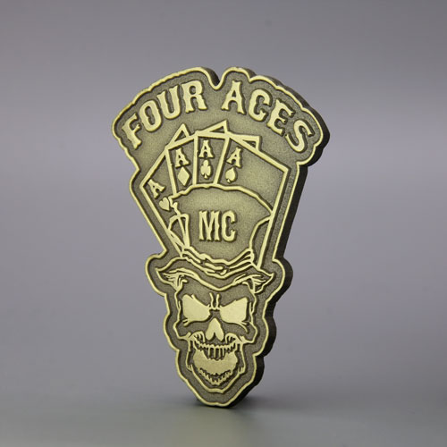 Four Aces Custom Lapel Pins