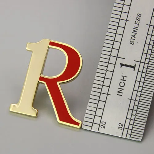 Letter R Custom Enamel Pins