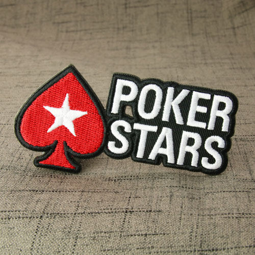 Poker Embroidered Unique Patch Iron On 