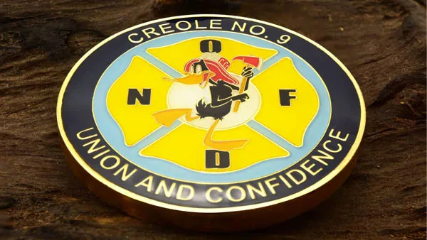 Custom Coins with Epoxy Dome