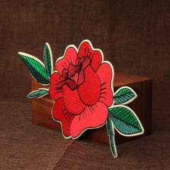Flower Custom Embroidered Patches