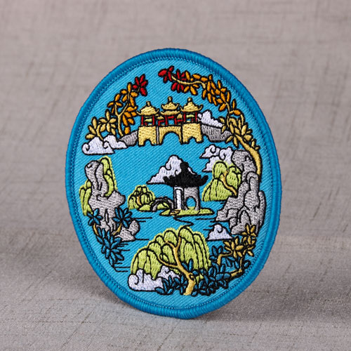 Pattern Custom Embroidered Patches