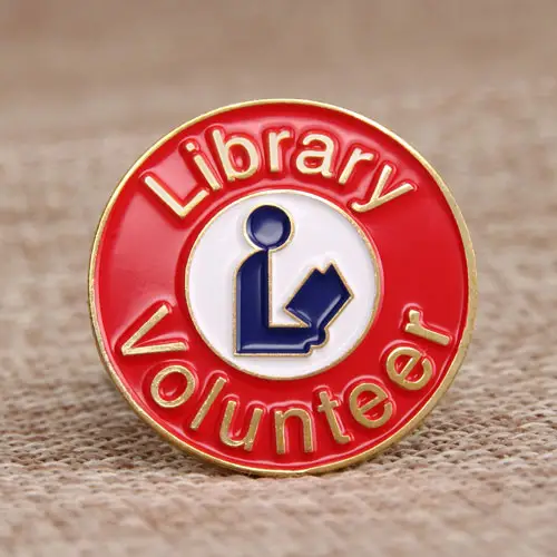 Library Volunteers Lapel Pins 