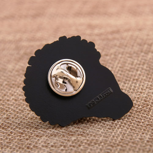 Blackmen Smily Lapel Pins 