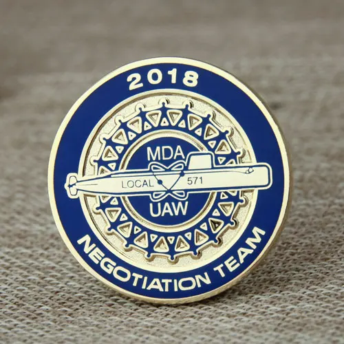 MDA-UAW Local 571 Challenge Coins