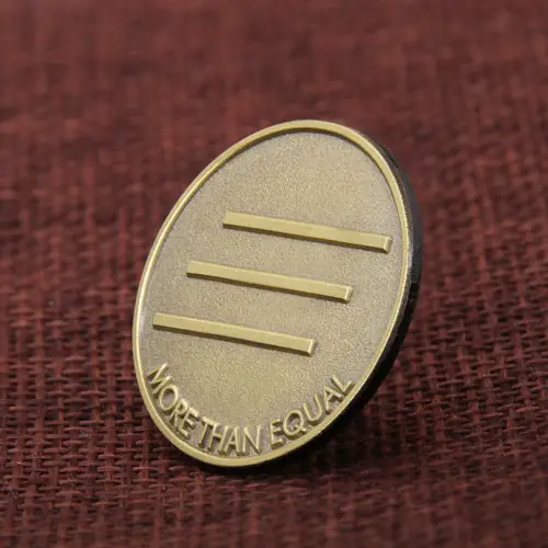 Equal Custom Enamel Pins Equal Custom Enamel Pins