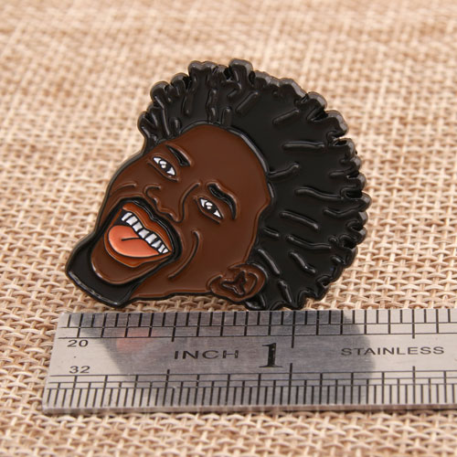 Blackmen Smily Lapel Pins 