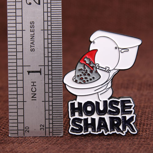 House Shark Lapel Pins