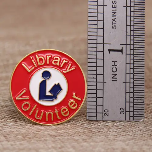 Library Volunteers Lapel Pins 