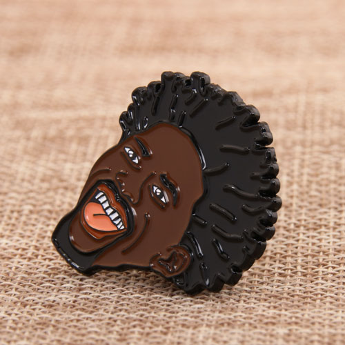 Blackmen Smily Lapel Pins 