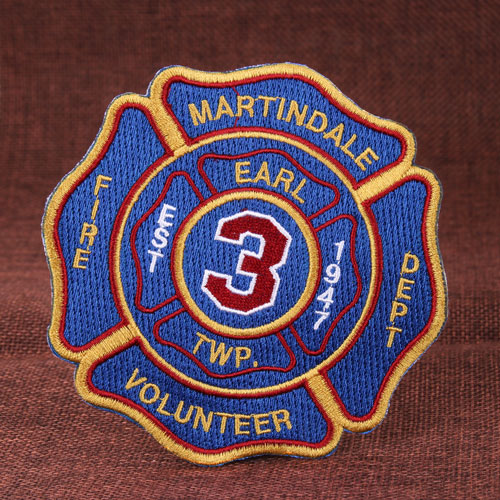 Vintage Bomberos Voluntarios Jamundi Patch Sew On Embroidered Patch Volunteer Firefighter Patch Jamundi Colombia South America