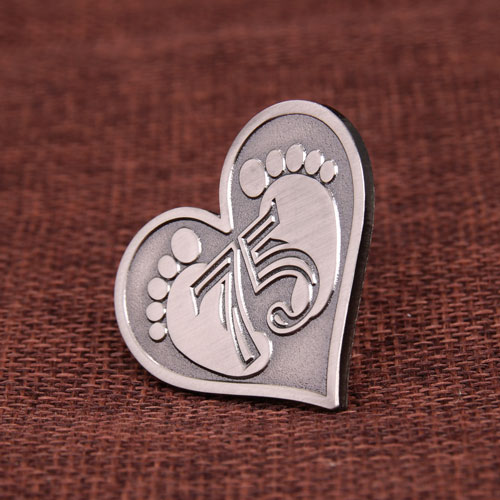 Footprints Metal Pins