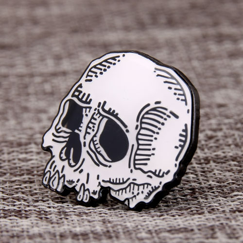  Shiny Skull Custom Pins