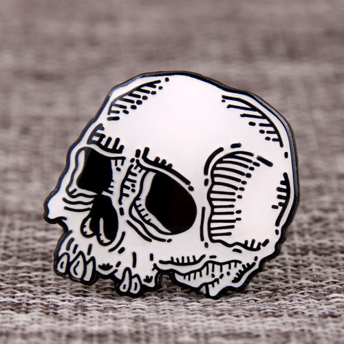  Shiny Skull Custom Pins
