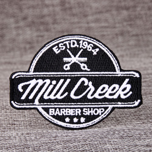 Mill Embroidered Patches For Sale