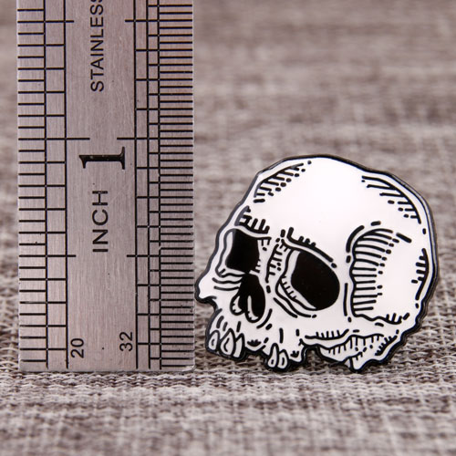  Shiny Skull Custom Pins