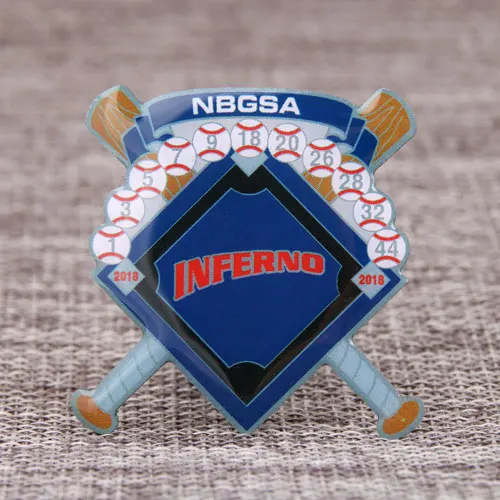 Inferno Baseball Trading Pins Inferno Baseball Trading Pins