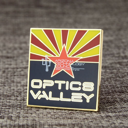 Optics Valley Lapel Pins