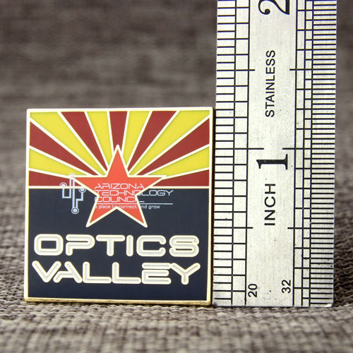 Optics Valley Lapel Pins