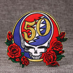 Rose Custom Embroidered Patches