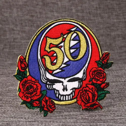 Rose Custom Embroidered Patches