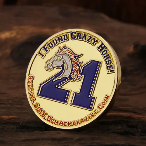 Travel Sports Baseball Challenge Coins