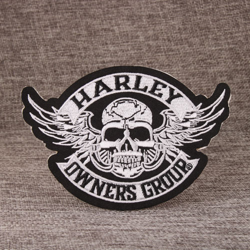 HD Patch straight Rockers 3x Harley Davidson Patch badge sotana 