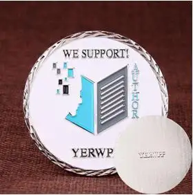 Single sided challenge coin Single sided challenge coin