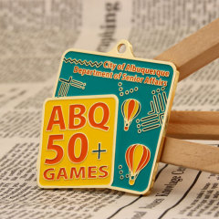  ABQ 50+ Games Sports Medals