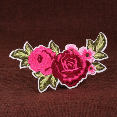 Flower Cheap Custom Patches