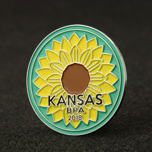 Kansas Lapel Pins 