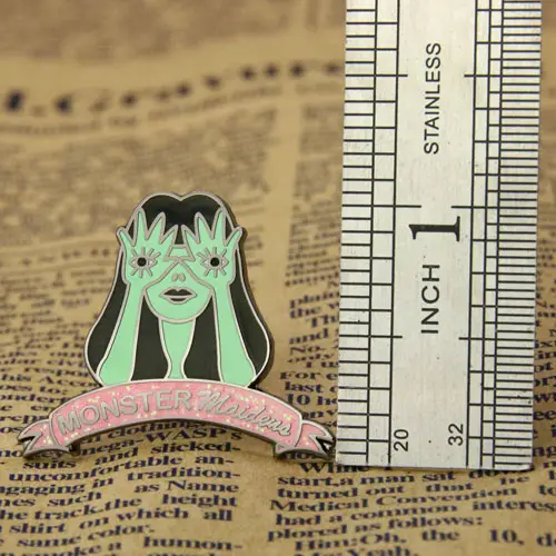 Monster Maiden Lapel Pin