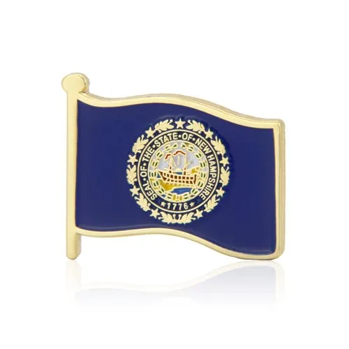 New Hampshire State Flag Pins New Hampshire State Flag Pins