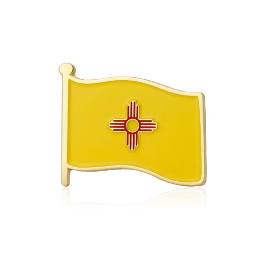 New Mexico Flag Lapel Pin | American Flag Pins | GS-JJ.com ™