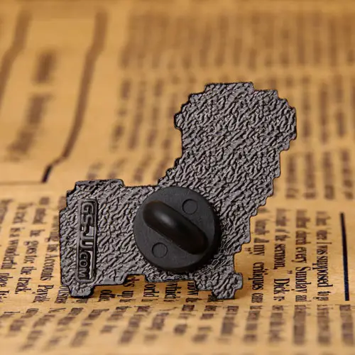 Mosaic Dog Lapel Pins