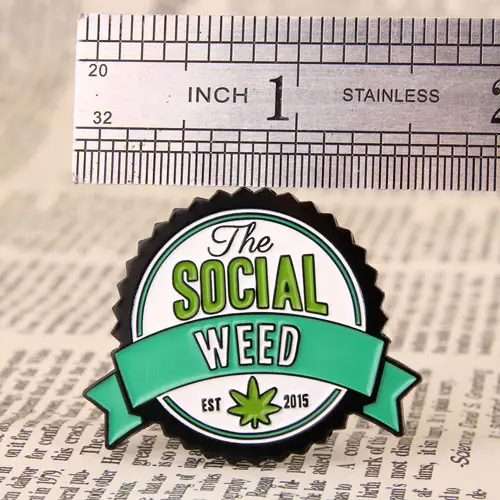  Social Lapel Pins 