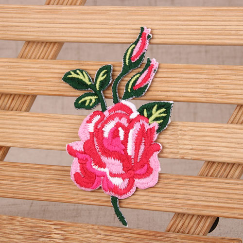 Rose Custom Patches No Minimum