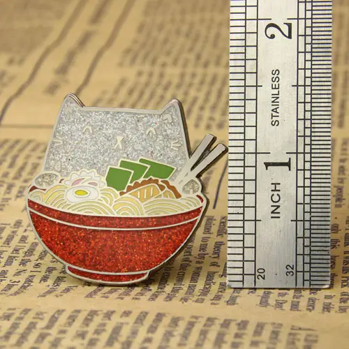 Ramen Cat Custom Pins