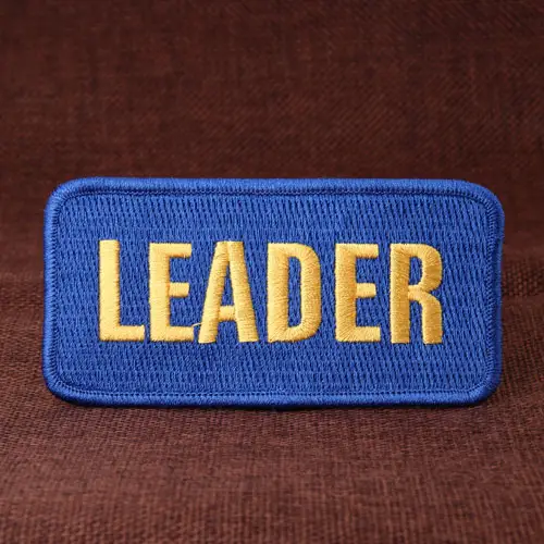 Leader Embroidered Patches