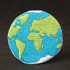 Earth Custom Embroidered Patches