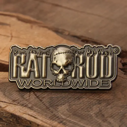  Antique Brass Lapel Pins