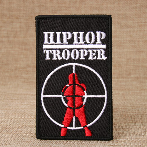 Hiphop Trooper Embroidered Patches