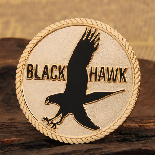 Black Hawk Custom Military Coins