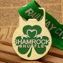 Shamrock Shuffle Custom Medals