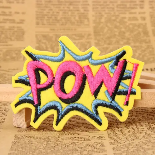 Pow Cheap Custom Patches No Minimum