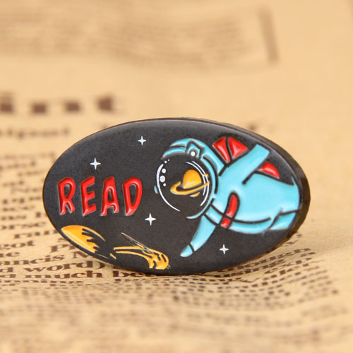 Spaceman Custom Pins