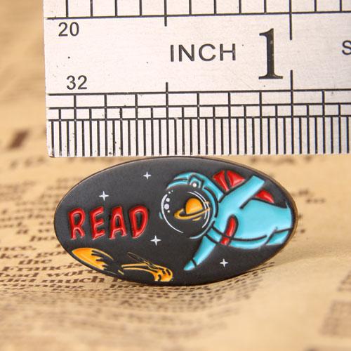 Spaceman Custom Pins