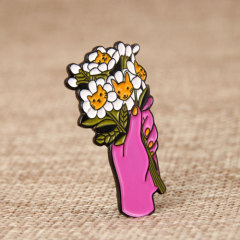Cute Bouquet Lapel Pins